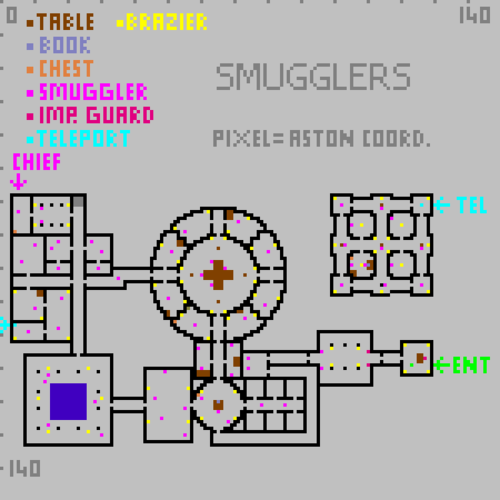Smugglers Map